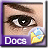 Dossier documents - Icône violette